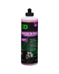 3D - Shampoo e cera Wash N Wax